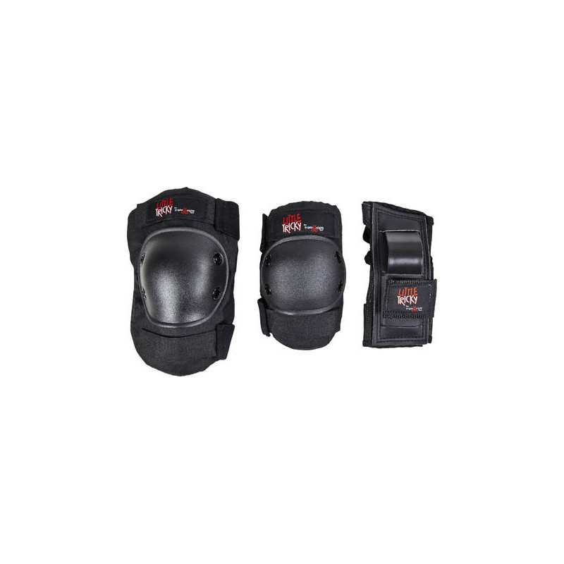 Triple Eight Little Tricky Junior Kids Skate Pads 3-pack